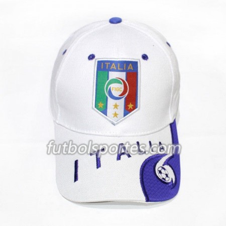 Italia 2018 Gorra Blanco